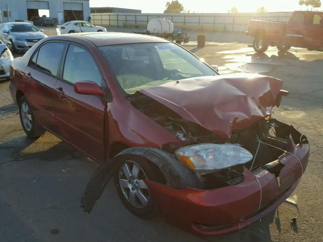 1NXBR30E77Z925871 - 2007 TOYOTA COROLLA CE RED photo 1