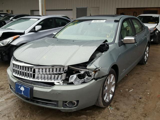 3LNHM26TX8R621614 - 2008 LINCOLN MKZ GRAY photo 2