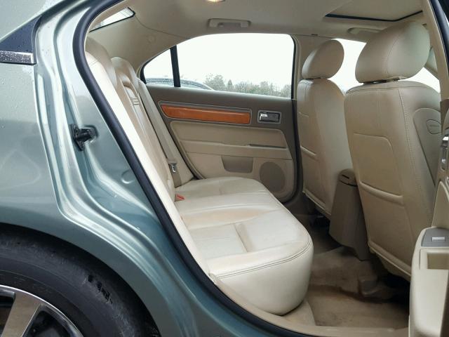 3LNHM26TX8R621614 - 2008 LINCOLN MKZ GRAY photo 6