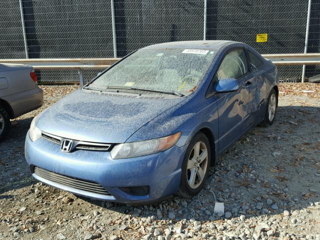 2HGFG12896H540564 - 2006 HONDA CIVIC EX ლურჯი ფოტო 2