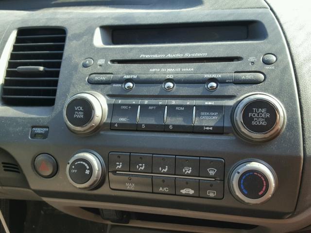 2HGFG12896H540564 - 2006 HONDA CIVIC EX ლურჯი ფოტო 9