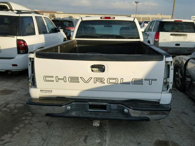 1GCEC14WX2Z126835 - 2002 CHEVROLET SILVERADO WHITE photo 6