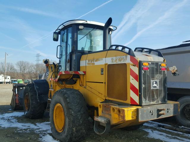 DW624JH594889 - 2004 JOHN DEERE LOADER YELLOW photo 3