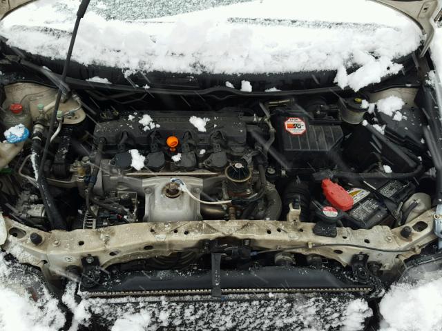 2HGFG12867H516997 - 2007 HONDA CIVIC EX თეთრი ფოტო 7