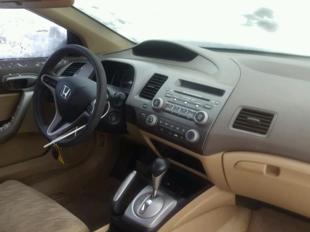 2HGFG12867H516997 - 2007 HONDA CIVIC EX თეთრი ფოტო 9