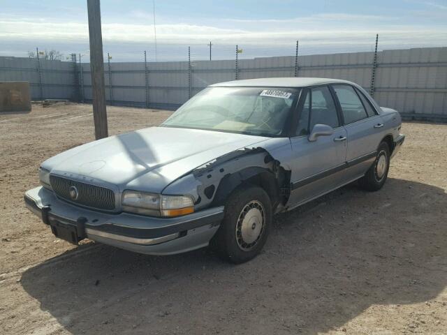 1G4HR52LXRH484184 - 1994 BUICK LESABRE LI BLUE photo 2