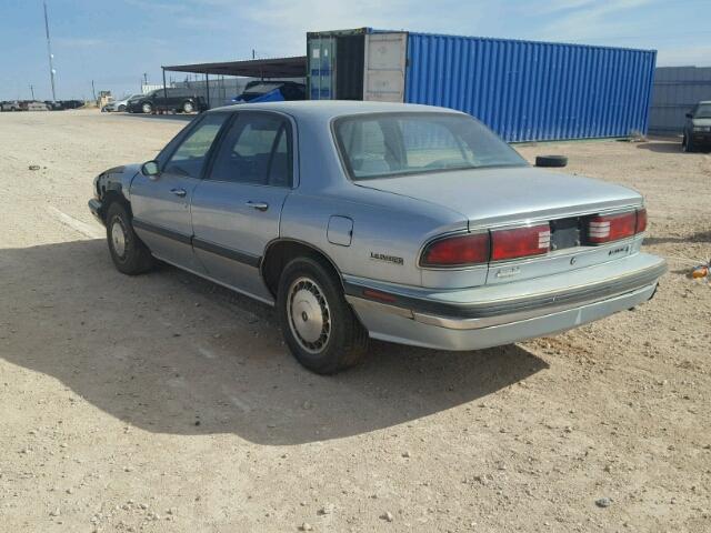 1G4HR52LXRH484184 - 1994 BUICK LESABRE LI BLUE photo 3