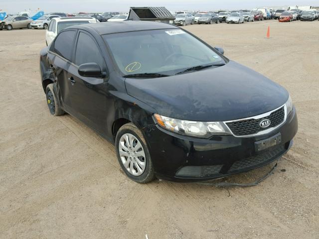 KNAFT4A21B5459808 - 2011 KIA FORTE LX BLACK photo 1