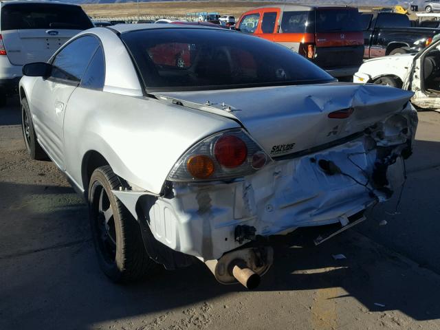 4A3AC44G54E047895 - 2004 MITSUBISHI ECLIPSE GS SILVER photo 3