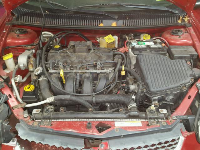 1B3ES56C13D254135 - 2003 DODGE NEON SXT RED photo 7