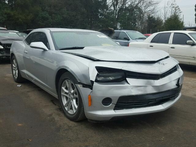 2G1FB1E35F9166440 - 2015 CHEVROLET CAMARO LS GRAY photo 1