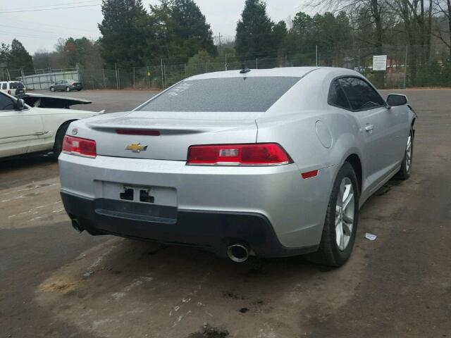 2G1FB1E35F9166440 - 2015 CHEVROLET CAMARO LS GRAY photo 4