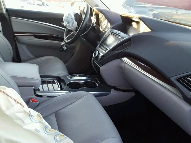 5FRYD4H98GB033971 - 2016 ACURA MDX ADVANC 蓝色 照片 5