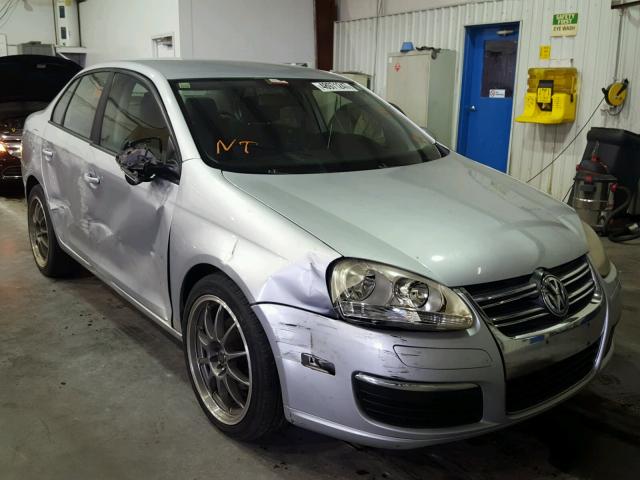 3VWPF71KX6M642654 - 2006 VOLKSWAGEN JETTA VALU SILVER photo 1