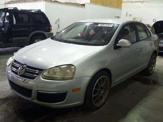 3VWPF71KX6M642654 - 2006 VOLKSWAGEN JETTA VALU SILVER photo 2