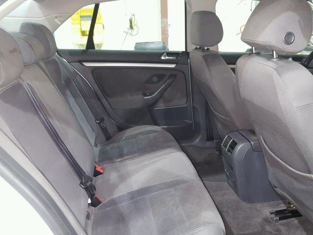 3VWPF71KX6M642654 - 2006 VOLKSWAGEN JETTA VALU SILVER photo 6