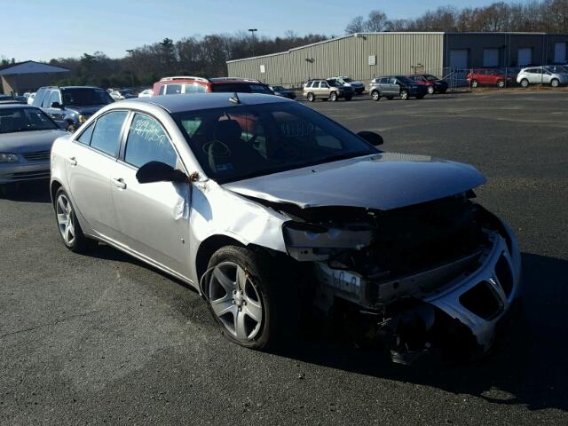 1G2ZG57B184257992 - 2008 PONTIAC G6 BASE SILVER photo 1