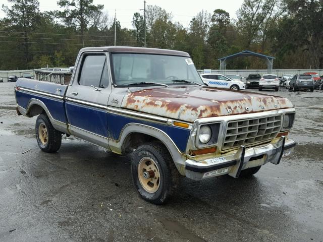 F14HNAJ7764 - 1978 FORD F-150 BLUE photo 1