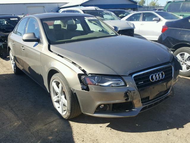 WAUMK78K39A115030 - 2009 AUDI A4 PRESTIG GOLD photo 1