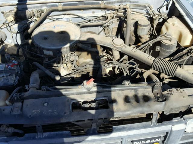 1N6ND16Y2GC438862 - 1986 NISSAN D21 KING C GRAY photo 7