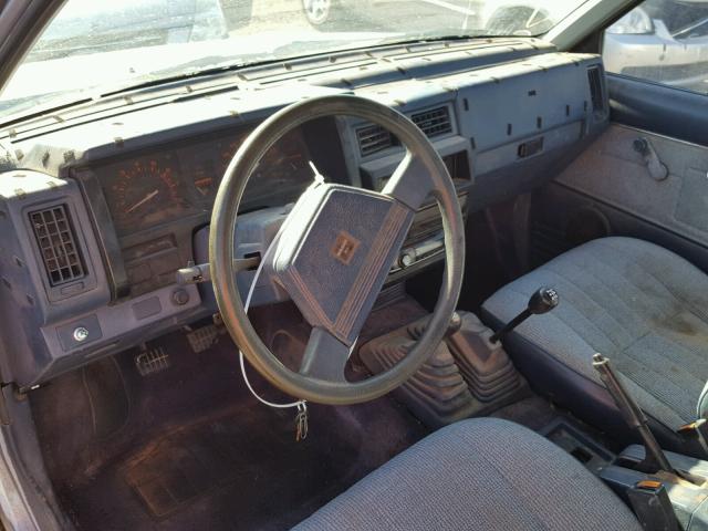 1N6ND16Y2GC438862 - 1986 NISSAN D21 KING C GRAY photo 9