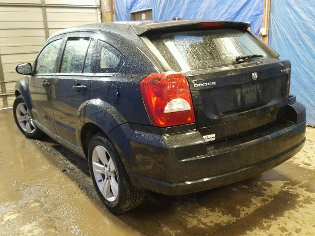 1B3CB3HA5BD172818 - 2011 DODGE CALIBER MA BLACK photo 3