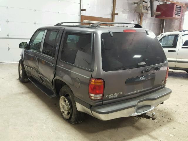 1FMZU35P0WZA04021 - 1998 FORD EXPLORER GRAY photo 3