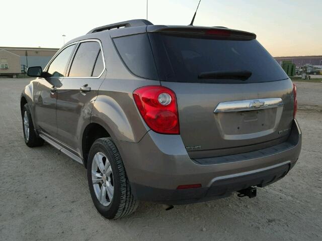 2CNALDEC7B6462129 - 2011 CHEVROLET EQUINOX LT GRAY photo 3