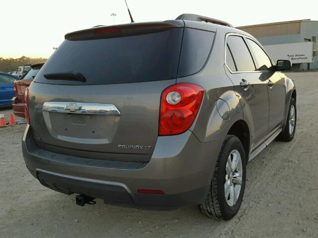 2CNALDEC7B6462129 - 2011 CHEVROLET EQUINOX LT GRAY photo 4