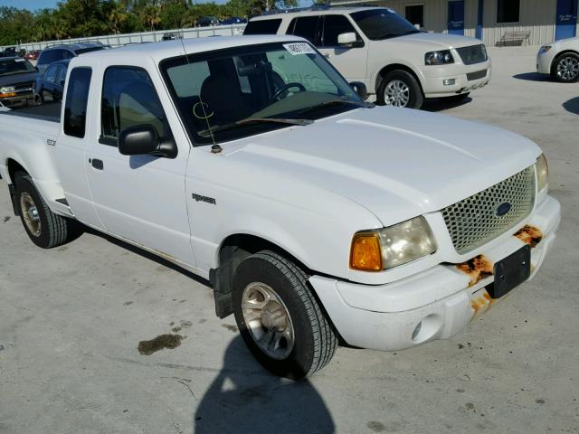 1FTYR44V62PB19543 - 2002 FORD RANGER SUP WHITE photo 1