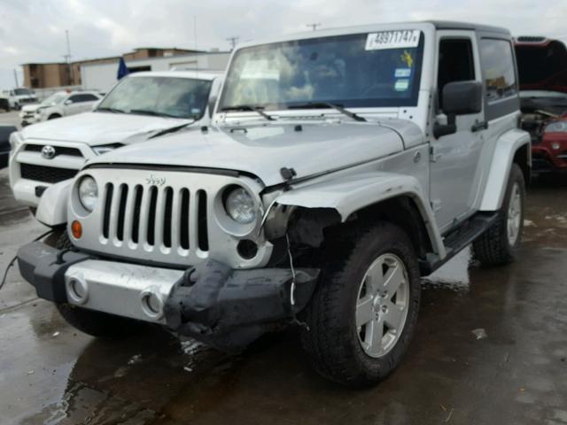 1C4GJWBG4CL152262 - 2012 JEEP WRANGLER S GRAY photo 2