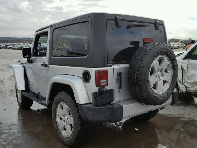 1C4GJWBG4CL152262 - 2012 JEEP WRANGLER S ნაცრისფერი ფოტო 3