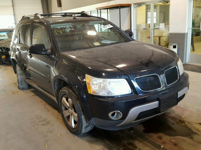 2CKDL63F666049398 - 2006 PONTIAC TORRENT BLACK photo 1