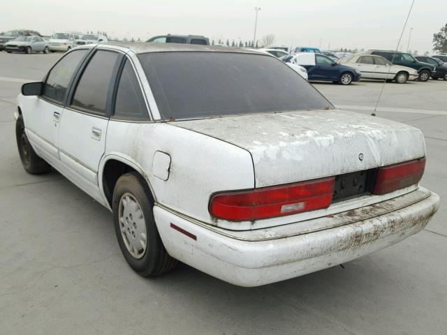 2G4WB52L0S1489754 - 1995 BUICK REGAL CUST WHITE photo 3