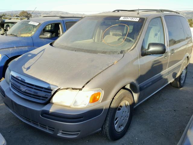 1GNDU03E51D103204 - 2001 CHEVROLET VENTURE TAN photo 2