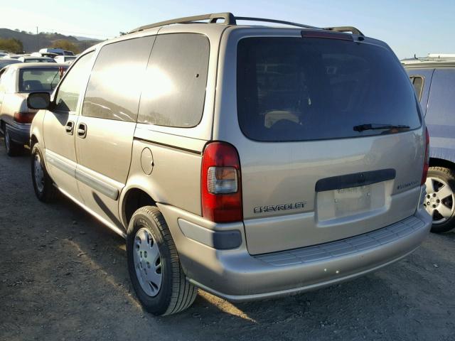 1GNDU03E51D103204 - 2001 CHEVROLET VENTURE TAN photo 3