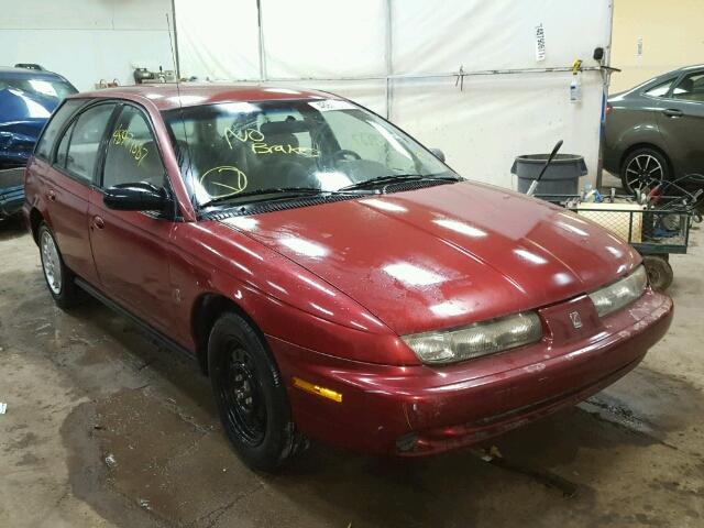 1G8ZK8270TZ265344 - 1996 SATURN SW2 RED photo 1