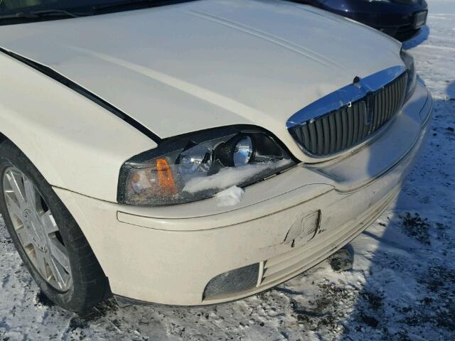 1LNHM87A63Y696059 - 2003 LINCOLN LS WHITE photo 9