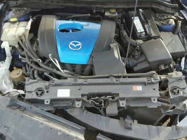 JM1BL1W87C1561264 - 2012 MAZDA 3 I BLUE photo 7