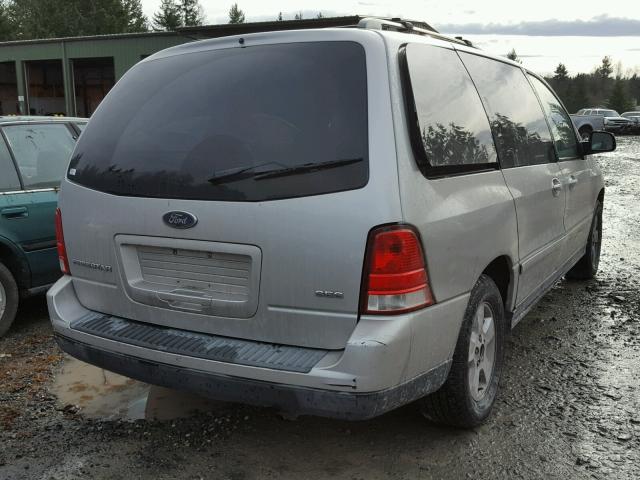 2FMZA576X4BA36550 - 2004 FORD FREESTAR S SILVER photo 4