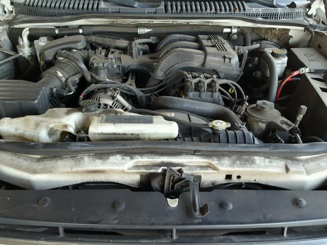 1FMEU63E56UB52440 - 2006 FORD EXPLORER X WHITE photo 7