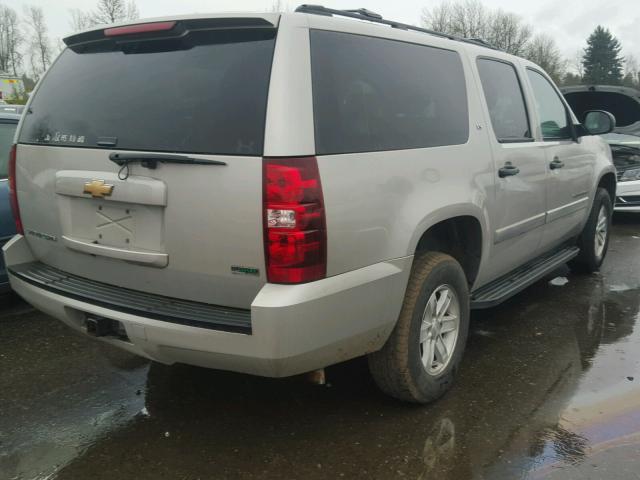 1GNFK16337R223562 - 2007 CHEVROLET SUBURBAN K SILVER photo 4