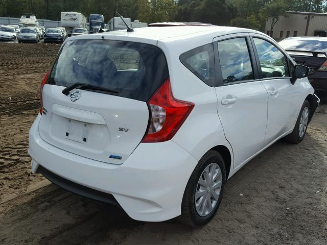 3N1CE2CP0FL411416 - 2015 NISSAN VERSA NOTE WHITE photo 4