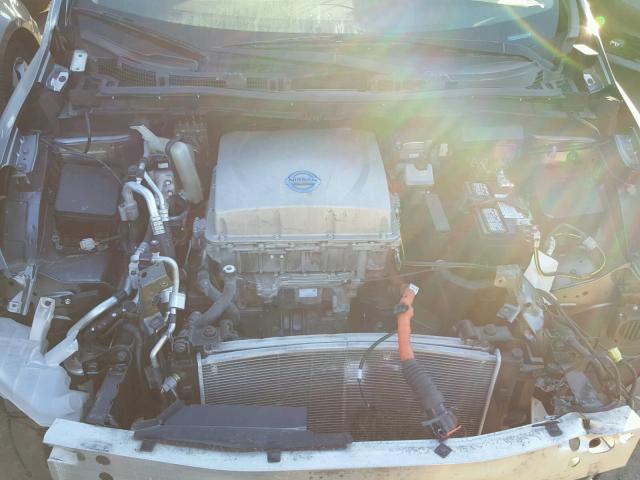 1N4AZ0CP4EC335891 - 2014 NISSAN LEAF S CHARCOAL photo 7