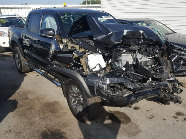 5TFCZ5AN3HX118265 - 2017 TOYOTA TACOMA DOU BLACK photo 1