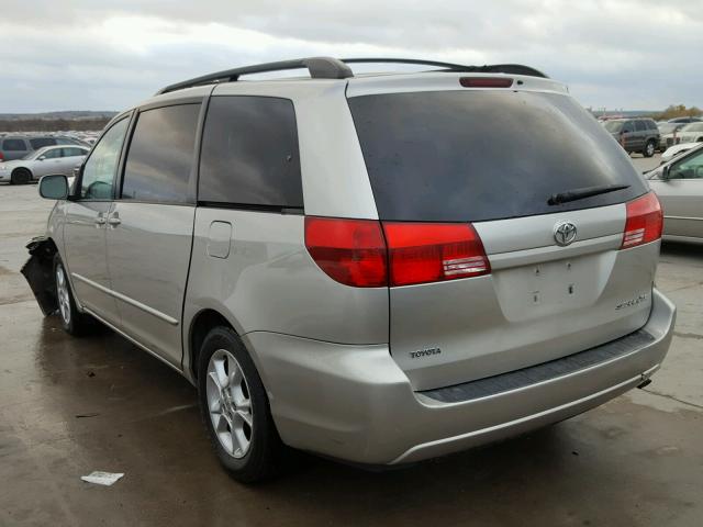 5TDZA22C84S115522 - 2004 TOYOTA SIENNA XLE SILVER photo 3