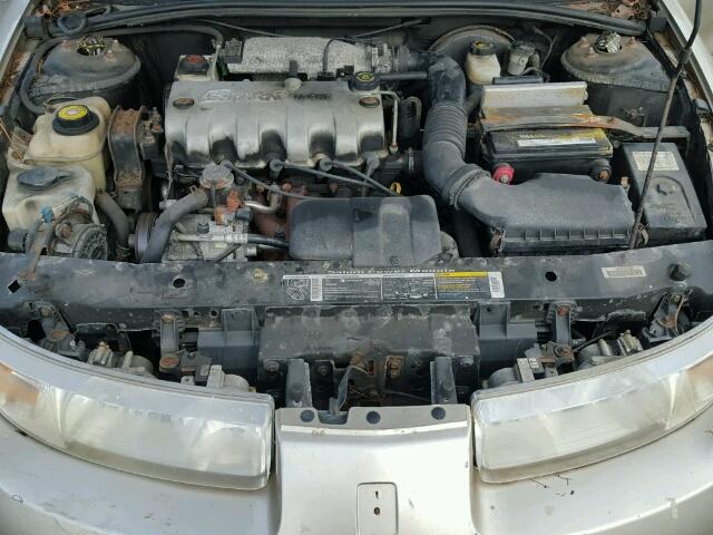1G8ZN1284YZ127675 - 2000 SATURN SC1 GOLD photo 7
