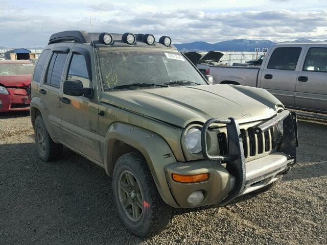 1J4GL38K32W332506 - 2002 JEEP LIBERTY RE TAN photo 1