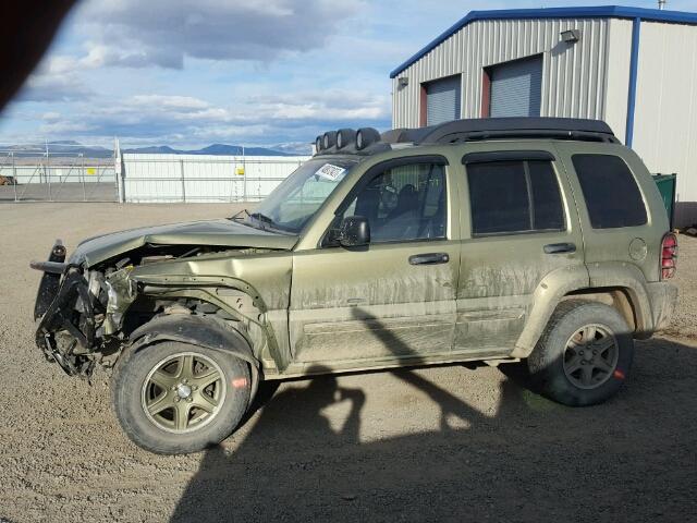 1J4GL38K32W332506 - 2002 JEEP LIBERTY RE TAN photo 9