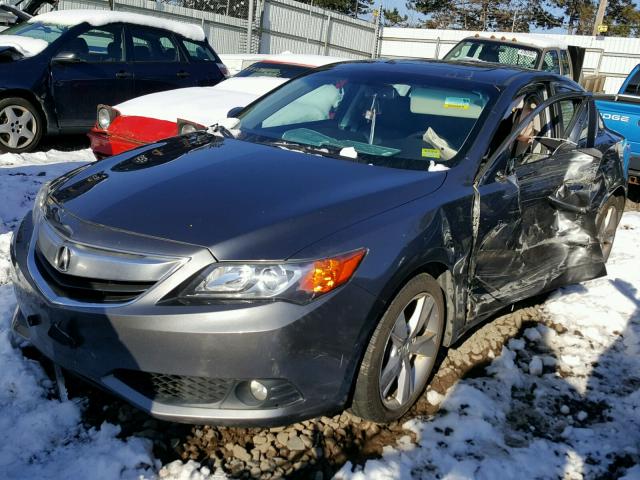 19VDE1F79DE002168 - 2013 ACURA ILX 20 TEC GRAY photo 2